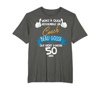 Anniversaire 50 Ans Coach Beau Gosse Célèbre Son Demi-Siècle T-Shirt