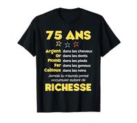 Anniversaire 75 ans Drôle 1945 | Idée Cadeau fête anniv T-Shirt