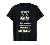 Anniversaire 77 ans Drôle 1943 | Idée Cadeau fête anniv T-Shirt