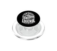 Anniversaire Cadeau Ne Vieillis Pas Je Deviens Une Légende PopSockets PopGrip pour MagSafe