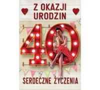 Anniversaire carte de v. grand 40 TDF24