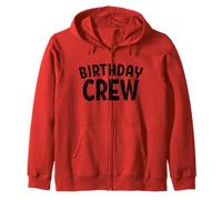 Anniversaire Crew Hommes Femmes Enfants Assortis Groupe Anniversaire Fête Sweat à Capuche
