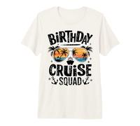 Anniversaire Cruise Squad Nautical Party Crew Vacances Tropical T-Shirt Haut de Gamme
