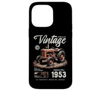 Anniversaire de l'agriculteur de tracteur vintage né en 1953 Coque pour iPhone 14 Pro Max