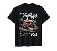 Anniversaire de l'agriculteur de tracteur vintage né en 1953 T-Shirt