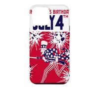 Anniversaire de l'oncle Sam Le 4 Juillet Coque pour iPhone 12 Pro Max