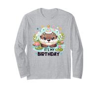 Anniversaire de Loutre pour Les Enfants C'est Mon Manche Longue