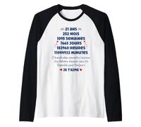 Anniversaire de Mariage 21 Ans Amour Rencontre Couple 21 Ans Manche Raglan
