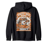 Anniversaire de Monster Truck Mama Crushing It Off-Road Racing Sweat à Capuche