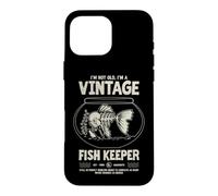Anniversaire de Poisson Tropical de Gardien de Poisson Coque pour iPhone 16 Pro Max