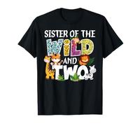 Anniversaire de Sister Of The Wild et de Two Zoo Safari Jungle T-Shirt