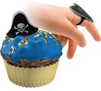 Anniversaire d'enfant Anneaux de décoration de muffins Pirates