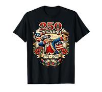 Anniversaire des États-Unis Uncle Sam Dabbing 250e Amérique 4 Juillet T-Shirt