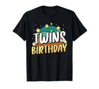 Anniversaire Des Jumeaux Célébrer Jumelles Mignon T-Shirt