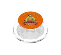 Anniversaire d'halloween avec Monstre Vert drôle PopSockets PopGrip pour MagSafe