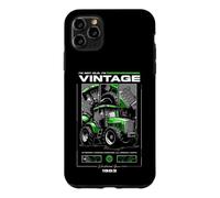 Anniversaire d'un Agriculteur de tracteurs Vintage né en Coque pour iPhone 11 Pro Max