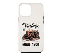 Anniversaire d'un Agriculteur de tracteurs Vintage né en Coque pour iPhone 12 Pro Max
