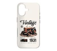 Anniversaire d'un Agriculteur de tracteurs Vintage né en Coque pour iPhone 17