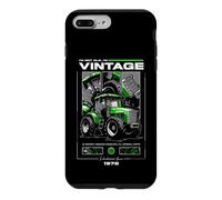 Anniversaire d'un Agriculteur de tracteurs Vintage né en Coque pour iPhone 7 Plus/8 Plus