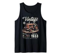 Anniversaire d'un Agriculteur de tracteurs Vintage né en Débardeur