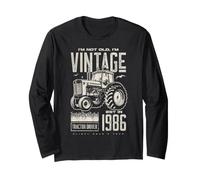 Anniversaire d'un Agriculteur de tracteurs Vintage né en Manche Longue