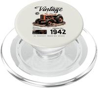 Anniversaire d'un Agriculteur de tracteurs Vintage né en PopSockets PopGrip pour MagSafe