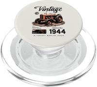Anniversaire d'un Agriculteur de tracteurs Vintage né en PopSockets PopGrip pour MagSafe