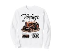 Anniversaire d'un Agriculteur de tracteurs Vintage né en Sweatshirt