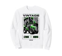 Anniversaire d'un Agriculteur de tracteurs Vintage né en Sweatshirt
