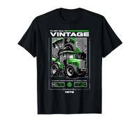 Anniversaire d'un Agriculteur de tracteurs Vintage né en T-Shirt