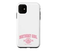 Anniversaire Fille gâteau fête née en 1976 Coque pour iPhone 11