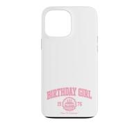 Anniversaire Fille gâteau fête née en 1976 Coque pour iPhone 13 Pro Max