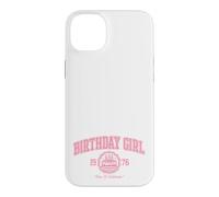 Anniversaire Fille gâteau fête née en 1976 Coque pour iPhone 14 Plus