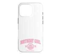Anniversaire Fille gâteau fête née en 1976 Coque pour iPhone 16 Pro
