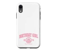 Anniversaire Fille gâteau fête née en 1976 Coque pour iPhone XR