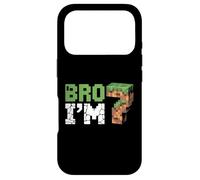 Anniversaire : garçon, 7e Anniversaire, J'Ai 7 Ans, Gamer Pixel Number Coque pour iPhone 17 Pro