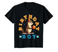 Anniversaire garçon Adorable Loutre Anniversaire T-Shirt