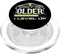 Anniversaire Humour Don't Get Older Level Up Gamer Birthday PopSockets PopGrip pour MagSafe
