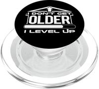 Anniversaire Humour Don't Get Older Level Up Gamer Birthday PopSockets PopGrip pour MagSafe