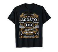 Anniversaire Légendes Né Août 1944 Femme Homme T-Shirt