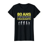 Anniversaire Mamie 80 ANS Cadeau Femme Quatre Vingt Ans T-Shirt