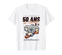 Anniversaire Mariage Noces d'OR Ronflements Koala T-Shirt
