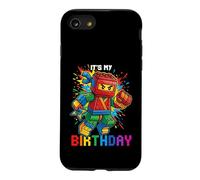 Anniversaire Ninja Brick Block Master Builder Kid Coque pour iPhone SE (2020) / 7/8