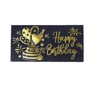 Anniversaire Portefeuille en Argent | Enveloppes Cadeaux de 29,92 Pouces | Enveloppes de vélin translucides pour Mariage, Salutation, fêtes, Carte, Cartes Postales, Photos, Anniversaire
