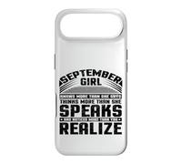 Anniversaire September Girl Knows More Fun Girls Birthday Coque pour iPhone Air
