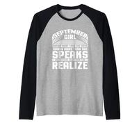 Anniversaire September Girl Knows More Fun Girls Birthday Manche Raglan