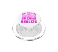 Anniversaire September Girl Knows More Fun Girls Birthday PopSockets PopGrip pour MagSafe