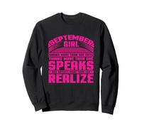 Anniversaire September Girl Knows More Fun Girls Birthday Sweatshirt