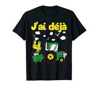 Anniversaire tracteur j'ai déjà 4 ans T-Shirt
