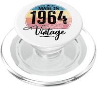 Anniversaire Vintage Année de Naissance 1964 Anniversaire PopSockets PopGrip pour MagSafe